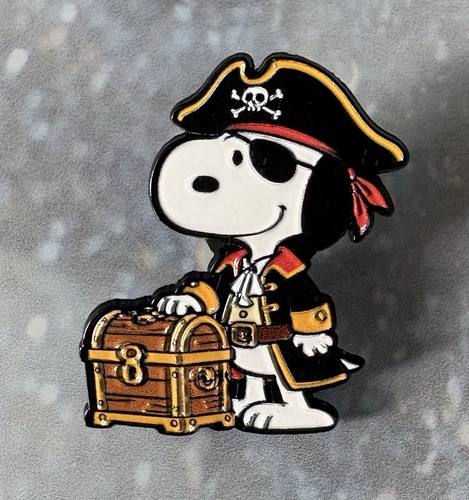 Pirate snoopy with treasure - snoopy,