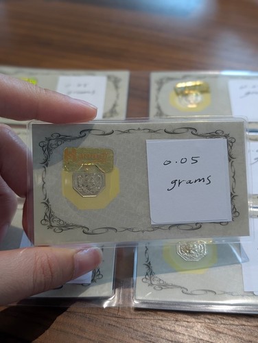 Gold coin grams 18 - 0.05,