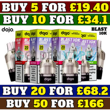 Vaporesso Dojo Blast 10k Prefilled Pod | Dojo Blast 10K Pods Replaceable | 20mg