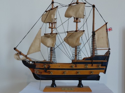 Vintage wooden hms - vintage, bellona