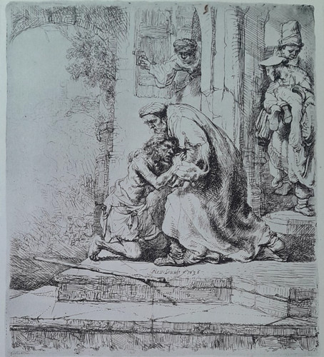 Rembrandt prodigal son bible - rembrandt,
