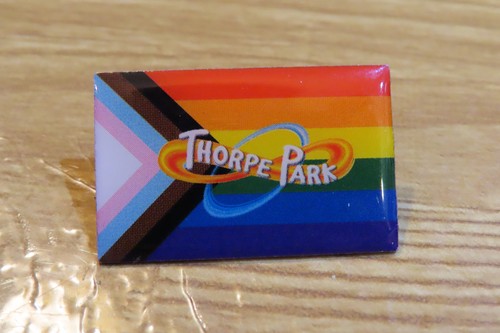 Thorpe park staff - park, pin