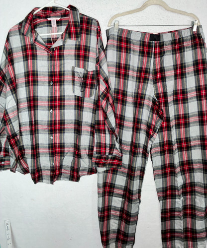 Victoria secret flannel pajama - victoria,