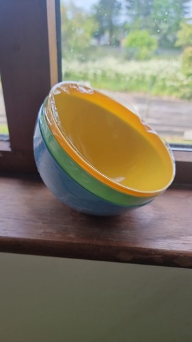Set 3 plastic bowls - set,
