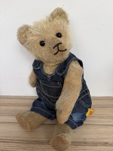 Antique english mohair bear - english,