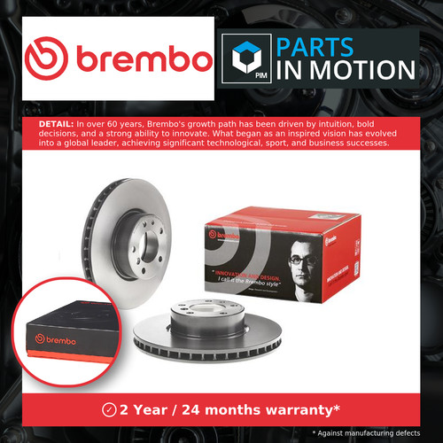 Brake discs pair vented - pair,