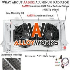 3 Row Radiator Shroud Fan Fit