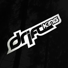 Drift King Decal Sticker For