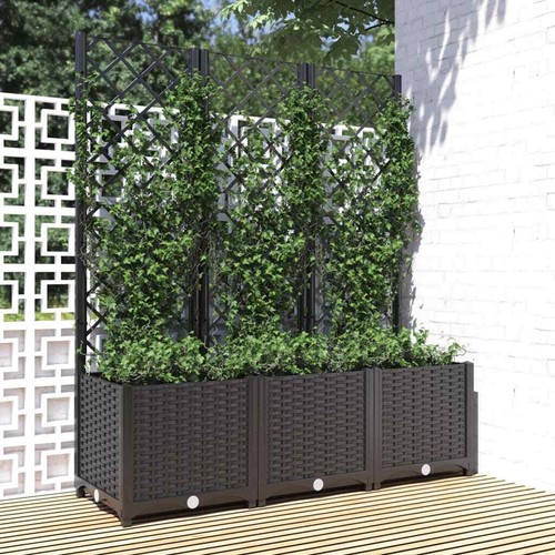 Garden planter with - with, pp