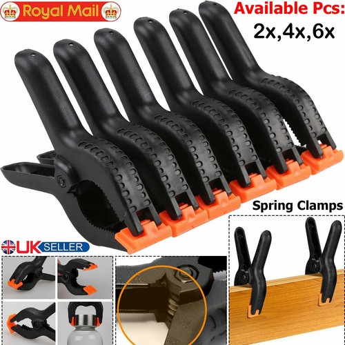 12x large spring - spring, clamps