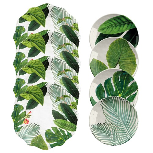 Epicurean amazon leaf floral - amazon,