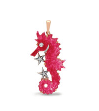 Lehrer Sea Horse Pink Quartz