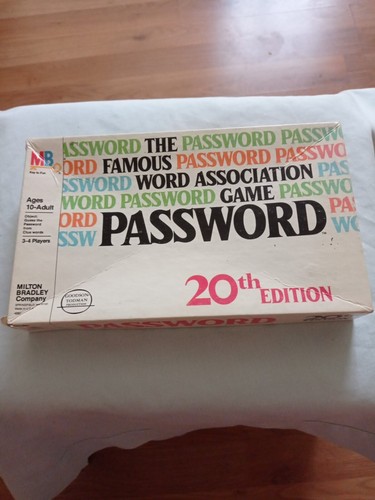 Vintage 1978 password games - vintage,