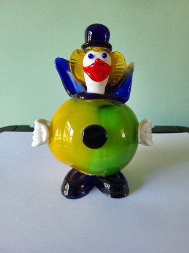 Murano multicoloured glass - a,