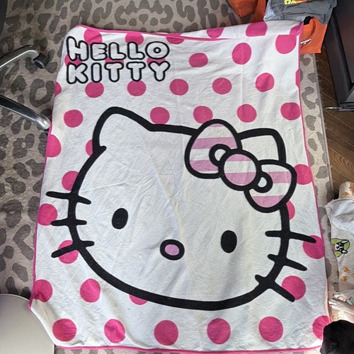 Hello kitty y2k blanket - hello,