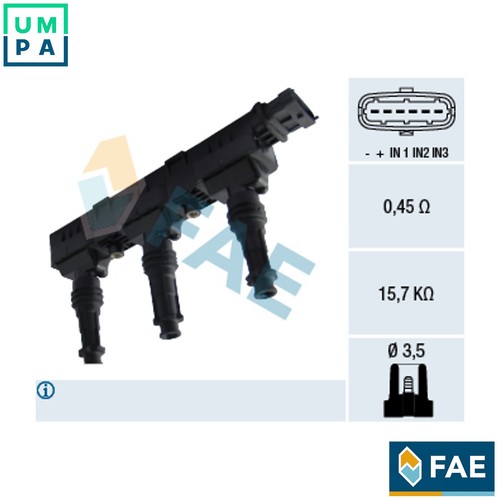 Ignition coil 80259 - ignition, for