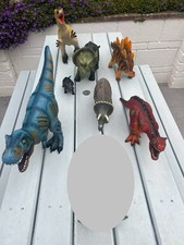 Dinosaurs Large Rubber Dinosaur Toys Jurassic park Triceratops Jurassic World 