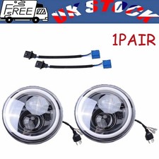 2PCS 7" Inch HALO Angel Eyes