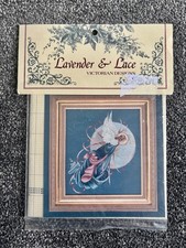 Lavender & Lace Cross Stitch