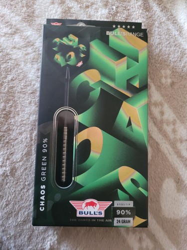 Bulls chaos green - darts, 24g