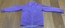 Polarn O. Pyret (RRP £50) Purple Kids Windproof Fleece Jacket (4 - 5 years)