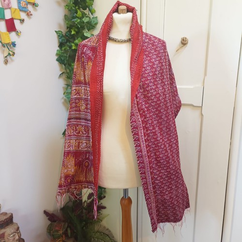 Kota kantha stitch - stitch, reversible