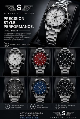 Softech se236 chronograph - se236,