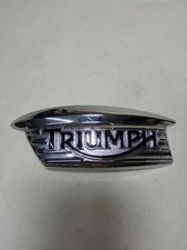 Triumph Bonneville T100 LEFT Tank Badge Scambler T3900446 (2015)