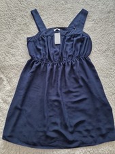 Navy blue sleeveless baby - navy,