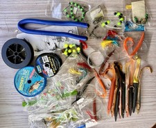 Sea angling job lot pieces - sea,