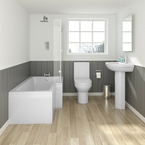 Bathroom suite 1500mm l - bathroom,
