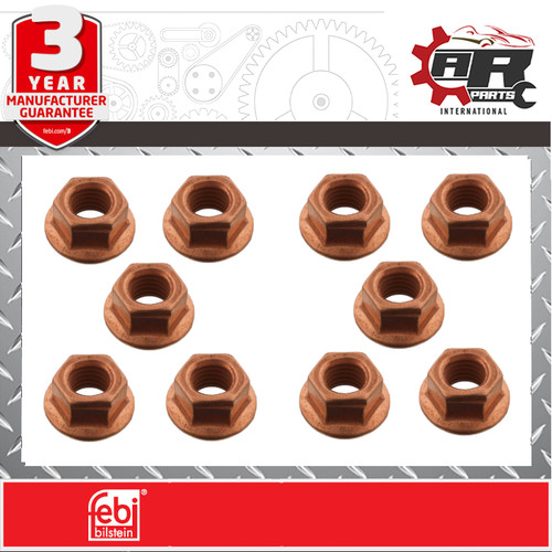 Exhaust manifold nut - nut, m8x1.25