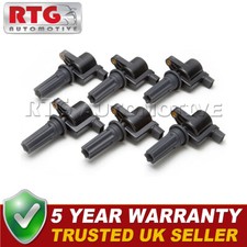 6x Pencil Ignition Coil Packs Fits Jaguar S-Type 3.0