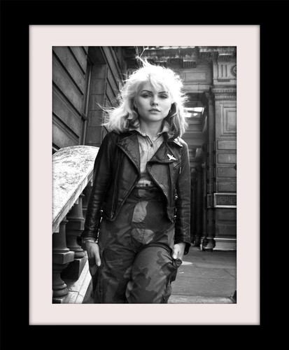 Debbie harry blondie black and - debbie,