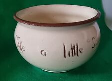 Watcombe Devon Motto Ware Torquay  Sugar Bowl