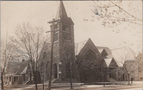 Rppc postcard presbyterian - postcard,