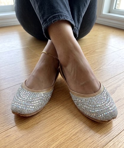 Punjabi jutti women silver - jutti,