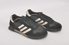 Adidas Marathon vintage BLACK trainers shoes Uk 11 US 11.5