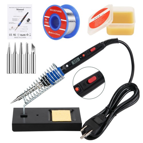 Soldering iron kit 80w 110v - iron,
