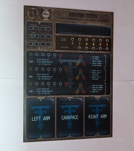 Reaver battle titan - battle, command
