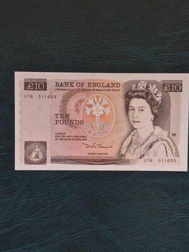 Ten pound note - note, £10