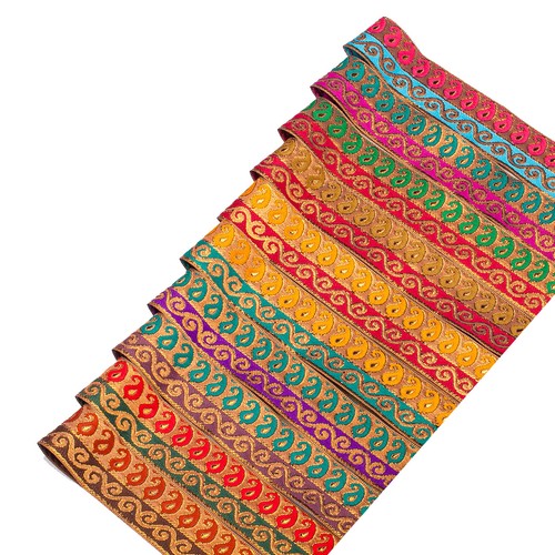 Indian style paisley - style, jacquard