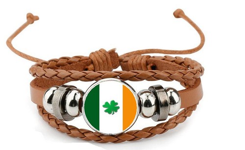 Ireland shamrock irish brown - shamrock,