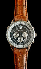 Vintage Rotary GS03351/19 Men's Chronograph Brown Genuine Leather Strap Rotary 
