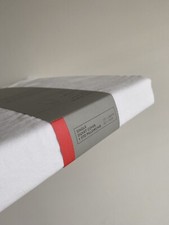 John Lewis Comfy Relaxed Linen Blend White Single Size Duvet Cover & Pillowcase