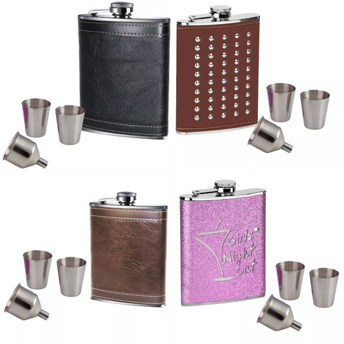 8oz hip flasks ladies - 8oz,