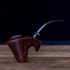 Handcrafted Briar Freehand Tobacco Pipe Estate Pipe Antique Pipe For Collectors
