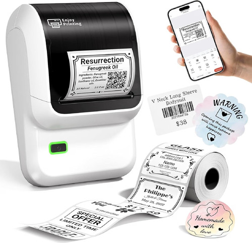 M100 label printer with - label,