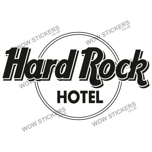 Hard rock hotel sticker - hard, laptop
