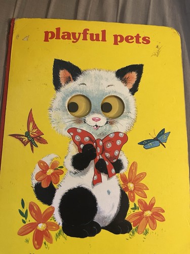 Playful pets vintage